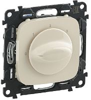 Выключатель вентилятора без рамки Legrand Valena Allure 4-поз. слоновая кость картинка